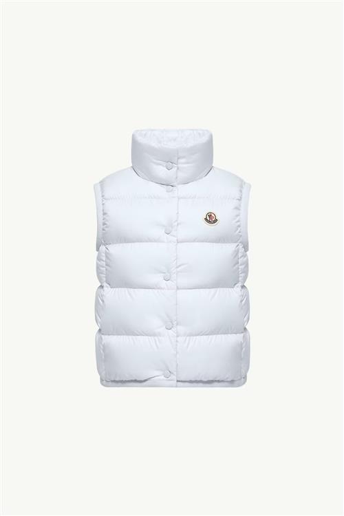Moncler Badia Dunvest Pastel Blue  Pastel Blue 130 cm  Blå  130 cm  Piger