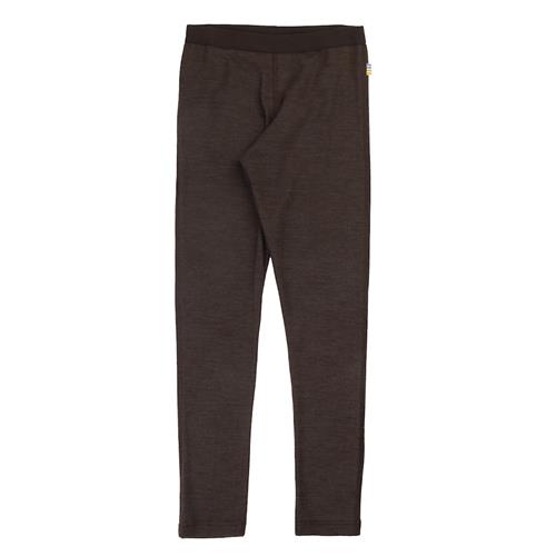 Joha Leggings I Uld Dark Brown  Dark Brown 120 cm  Brun  120 cm  Drenge, Piger