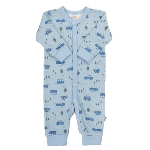 Joha Jumpsuit I Uld Blue  Blue 60 cm  Blå  60 cm  Drenge