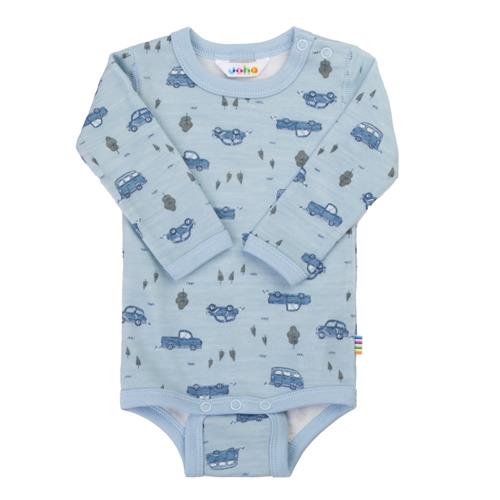 Joha Uld Baby Body Blue  Blue 70 cm  Blå  70 cm  Drenge