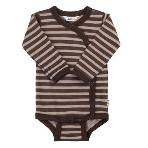 Joha Uld Baby Body Dark Brown  Dark Brown 60 cm  Brun  60 cm  Drenge, Piger