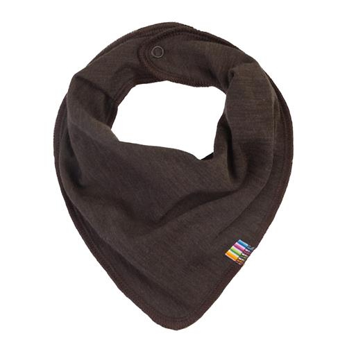 Joha Uldtørklæde Dark Brown  Dark Brown One Size Uld Brun  One Size  Drenge, Piger
