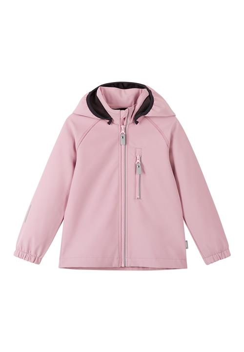 Reima Vantti Softshell Jakke Grey Pink  Grey Pink 98 cm  Lyserød  98 cm  Drenge, Piger