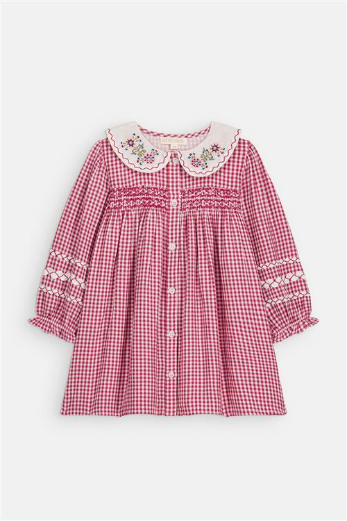 Louise Misha Delina  Raspberry Checks  Raspberry Checks-8 Y  Lyserød  8 år  Piger