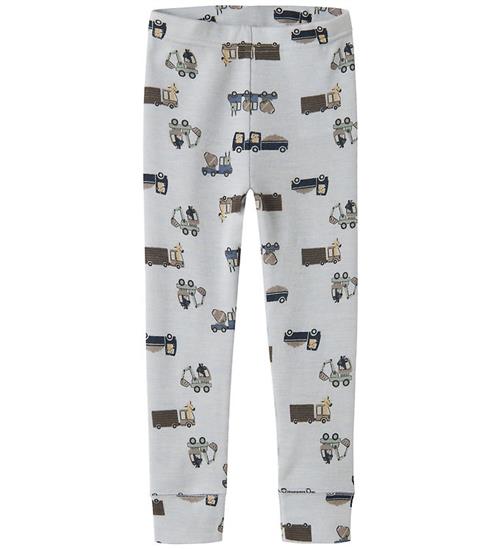 Name It Leggings - Uld - NmmWillit - Arctic Ice/Animals At Work