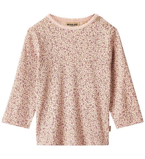 Wheat Bluse - Marit - Dime Rose Small Flowers