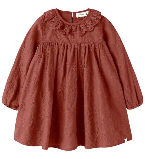 Lil Atelier Kjole - NmfNopa - Mahogany