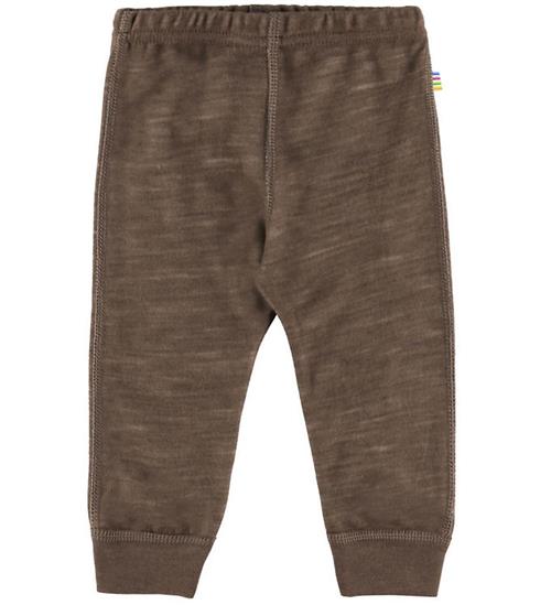 Joha Legging - Uld/Viskose - Mørkebrun