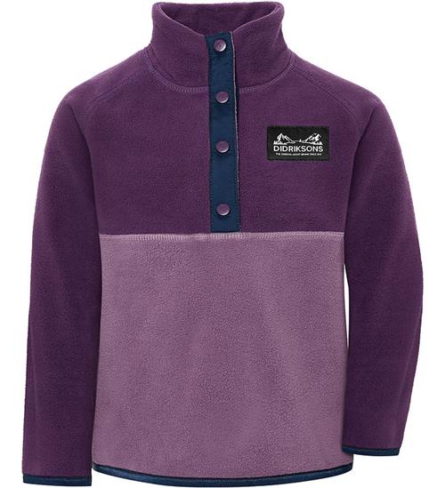 Didriksons Fleecetrøje - Monte - Northen Purple