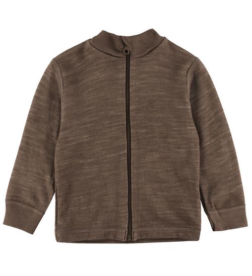Joha Cardigan - Uld/Viskose - Mørkebrun
