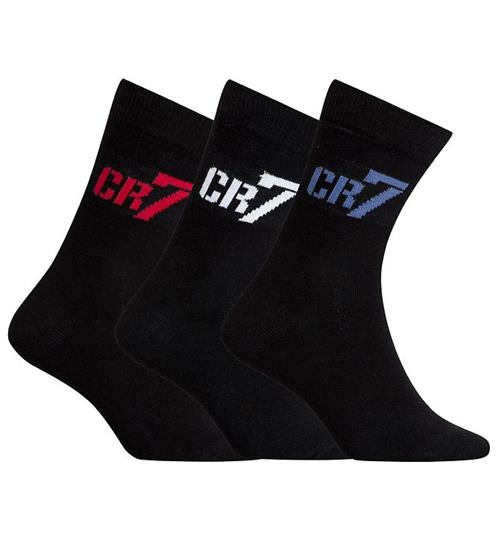 JBS - CR7 Strømper - 3-pak - Sort