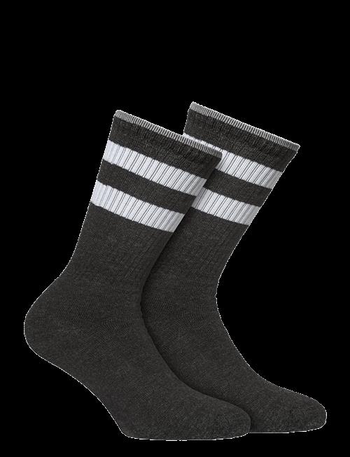Alpacasocks&Co | Merino Casual Stripes 2-Pack | 45-48