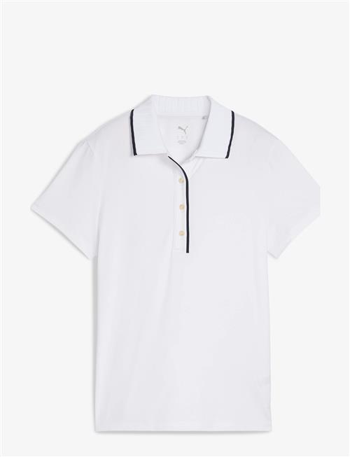 PUMA Golf | W Cloudspun Bridges Ss Polo | L