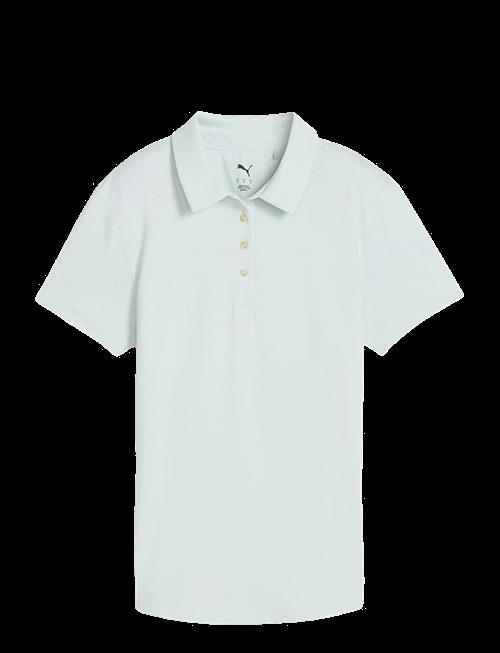 PUMA Golf | W Mattr Lianas Jacquard Ss Polo | S