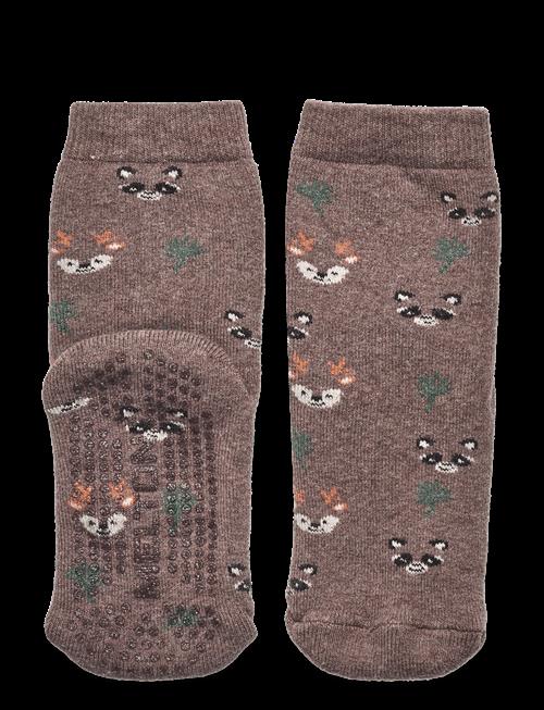 Melton | Forest Sock Anti-Slip Let's Go | 15/16