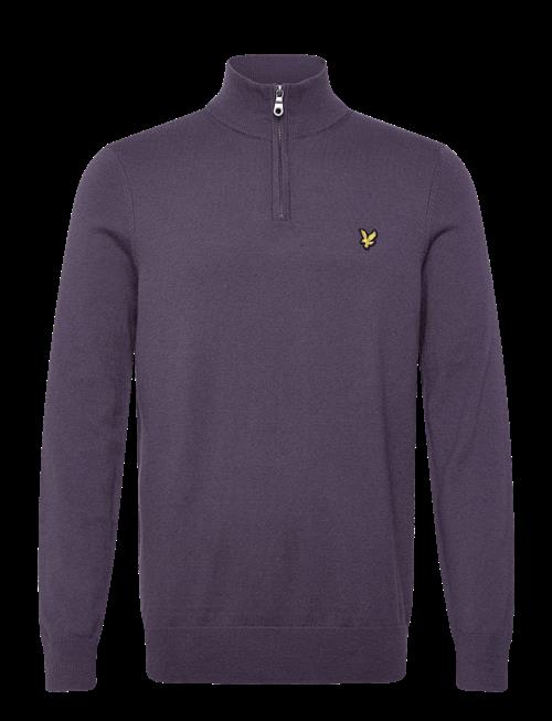 Lyle & Scott | Cotton Merino Quarter Zip Jumper | M