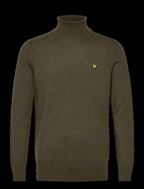 Lyle & Scott | Cotton Merino Turtleneck Jumper | M