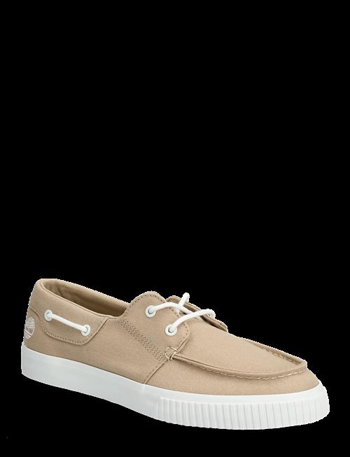 Timberland | Mylo Bay Low Lace Up Sneaker Light Beige Canvas | 46