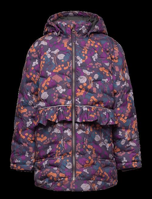 mikk-line | Long Puffer Jacket Aop Rec. | 104