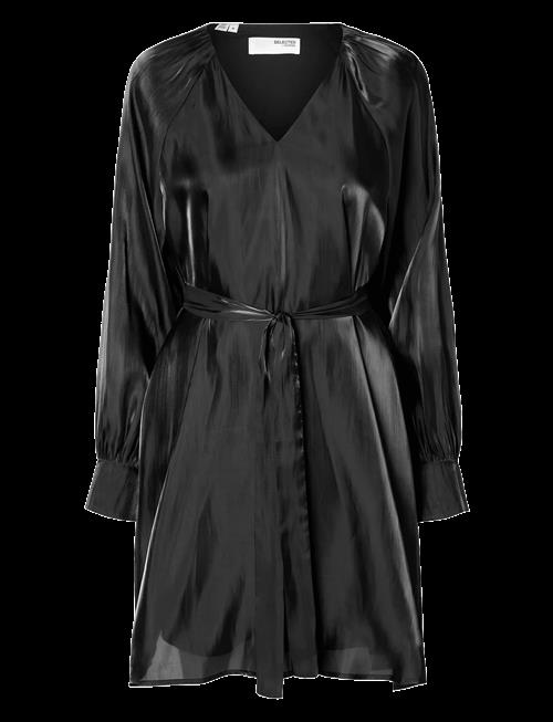 Selected | Slfarina Ls Short V-Neck Dress B | 36