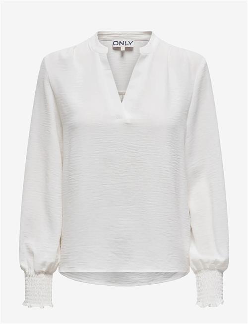 ONLY Carmakoma | Carmetta L/S V-Neck Top Wvn Noos | 54