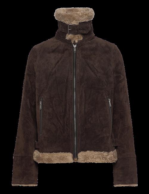 Jofama | Ciara Suede Shearling Jacket | 36