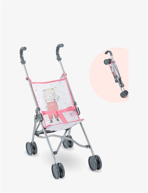 Corolle | Corolle Umbrella Stroller, Pink | ONE SIZE