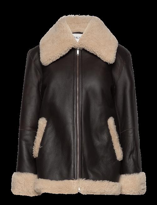 Malina | Alisson Oversized Shearling Jacket | S