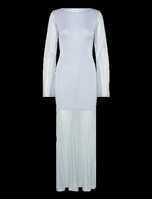 Malina | Haisley Sheer Knitted Maxi Dress | XS
