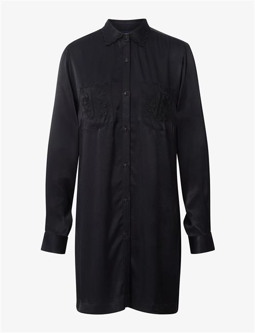 Lexington Clothing | Isabel Embroidered Satin Dress | M