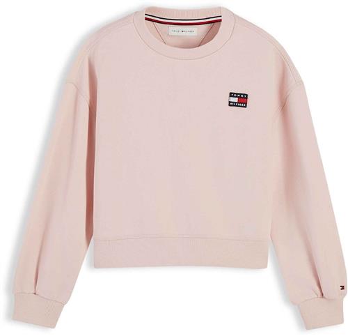 Tommy Hilfiger Heritage Flag Sweatshirt Whimsy Pink  Whimsy Pink 5 Y  Lyserød  5 år  Piger
