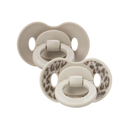 Elodie Binky Bundle  Le Leopard  Le Leopard One Size Silicone Beige  One Size 0-6 Months Drenge, Piger