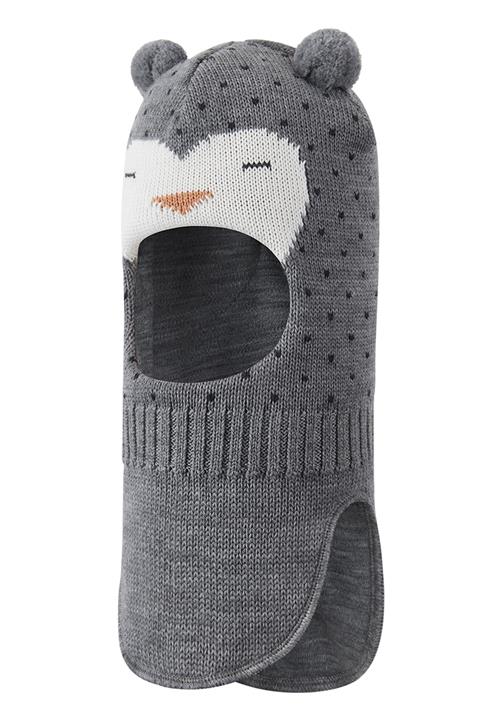 Reima Ilmeet Balaclava Melange Grey Melange Grey 48 cm  Grå  48 cm  Drenge, Piger