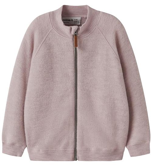 Name It Cardigan - Uld - NmfWmino - Violet Ice