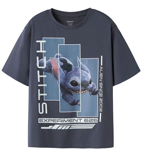 Name It T-shirt - NkmAugust - Ombre Blue