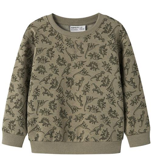 Name It Sweatshirt - NmmVimo - AOP - Mermaid/Dino