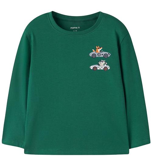 Name It Bluse - NmmVagno - Loose - Evergreen/Cars
