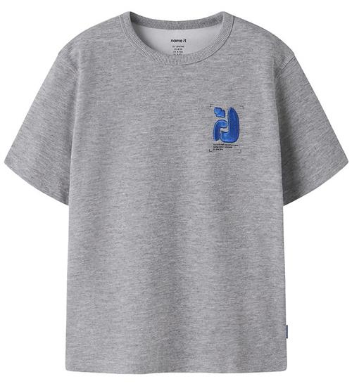Name It T-shirt - NkmNeil - Grey Melange