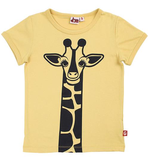DYR-Cph T-shirt - DyrHide - Faded Yellow Giraf
