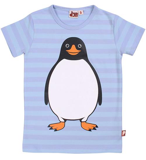 DYR-Cph T-shirt - DyrGrowl - Lila/Baby Blue Pingvin