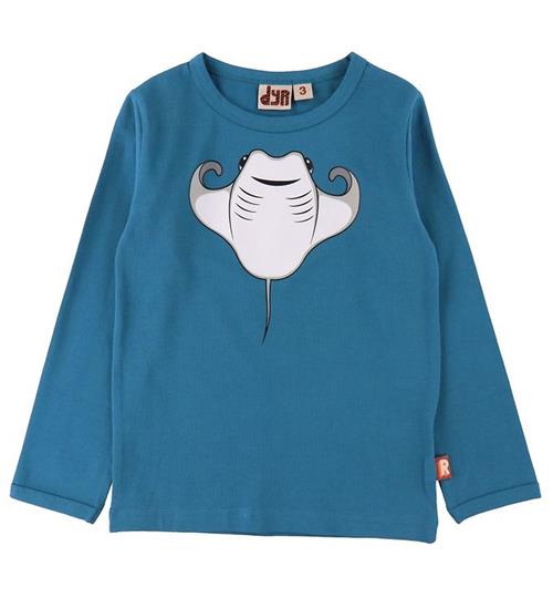 DYR-Cph Bluse - Roar - Dusty Blue m. Rokke