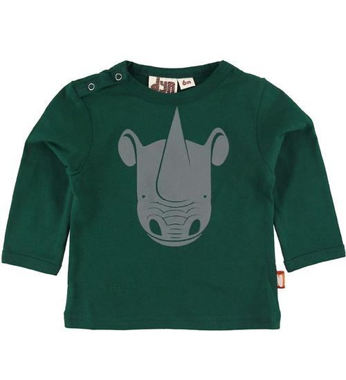 DYR-Cph Bluse - Critter - Dark Bottle m. Næsehorn