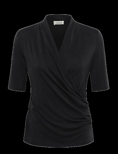 Soaked | Slcolumbine Wrap Blouse Ss | M