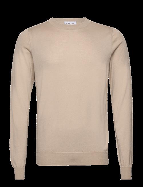 Davida Cashmere | Man Fine Knit O-Neck Sweater | M