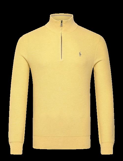 Polo Ralph Lauren | Mesh-Knit Cotton Quarter-Zip Sweater | L