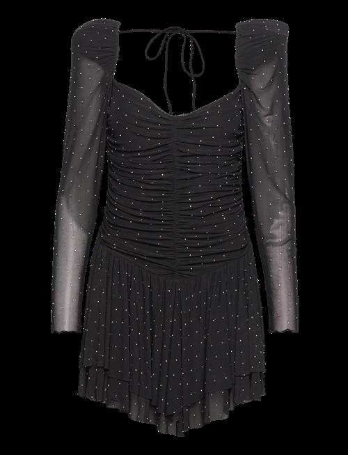 ROTATE | Mesh Mini Ruffle Dress | 40