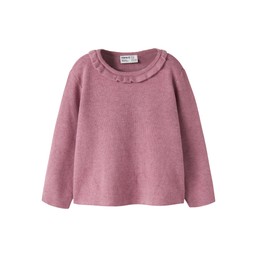 NAME IT Striktrøje Nalie Lilas