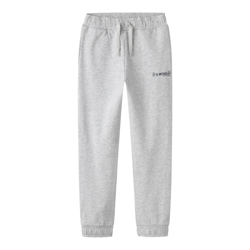 NAME IT Sweatpants Leland Light Grey Melange