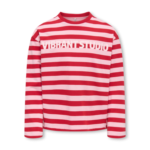 ONLY KIDS Bluse Eida Haute Red