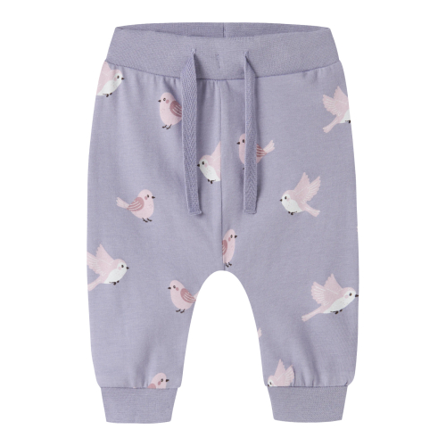 NAME IT Bukser Vandora Heirloom Lilac Birds